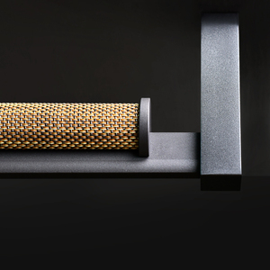 Nhà Máy Tùy Chỉnh Đường Sắt Áo Da Tủ Quần Áo Treo Tường Quần Áo Treo Đường Sắt Rhomboid Da Kết Cấu Mô Hình Tủ Quần Áo Treo Thanh - Product Image 2