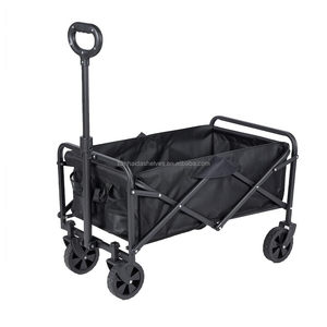 <span class=keywords><strong>Chariot</strong></span> utilitaire pliable robuste <span class=keywords><strong>de</strong></span> 330 lb avec roues, <span class=keywords><strong>chariot</strong></span> portable pour le camping, la plage, les courses et les courses d'épicerie - Product Image 5