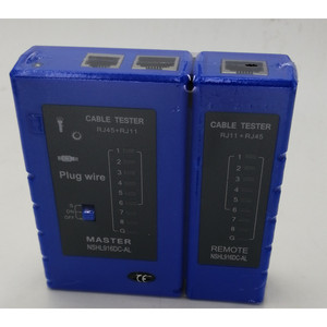 เครื่องทดสอบสายเคเบิลเครือข่าย เครื่องวิเคราะห์อีเธอร์เน็ต RJ45 RJ11 ชุดรีโมทมาสเตอร์ - Product Image 3