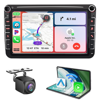Autoradio GPS Navigation sans fil Apple CarPlay Android Auto 2 Go de RAM 32 Go de ROM Plug and Play Stéréo pour VW SEAT Skoda