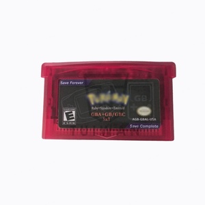 Newest 5 in 1 Video <b>Games</b> Card for GBA SP GB GBC Ruby Sapphire Emerald Gold Silver - Product Image 1