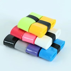 Cinta <span class=keywords><strong>de</strong></span> Agarre para Raqueta, Antideslizante, Absorbente <span class=keywords><strong>de</strong></span> Sudor, <span class=keywords><strong>de</strong></span> PU, para Tenis, Bádminton, Pickleball, Venta al por Mayor - Product Image 1