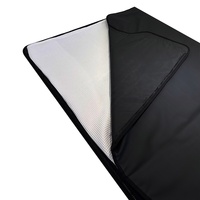 FITKANG Couverture de sauna et serviette d'insertion pour matelas en coton doux