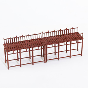 Modelo de microcruzeta de madera al por mayor para mesa de arena, jardín, pasillo, pabellón antiguo, nuevo estilo campestre - Product Image 5