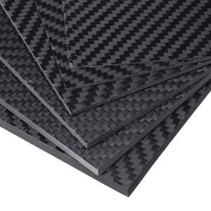 Blanc <span class=keywords><strong>30mm</strong></span> préimprégné en fibre de carbone feuille chauffante en fibre de carbone 3k