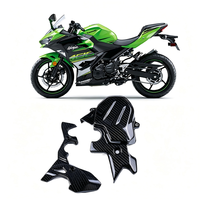 Carénage de moto en fibre de carbone, coque de protection, panneau de carrosserie, kit de carrosserie modifié personnalisé pour moto de piste pour Ninja 400