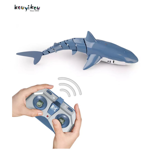 KYK 2022 plus récent jeu d'eau en plein air RC requin jouet 2.4G été piscine poisson étanche télécommande avec batterie incluse - Product Image 5