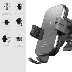 Nouveautés 2025 – Support de téléphone pliable avec <span class=keywords><strong>chargeur</strong></span> de <span class=keywords><strong>voiture</strong></span> sans fil à <span class=keywords><strong>induction</strong></span> double bobine 15W à charge rapide pour <span class=keywords><strong>Samsung</strong></span> Galaxy Z Fold - Product Image 5