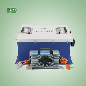 แบตเตอรี่รถกอล์ฟ Lifepo4 48v 51.2v 120ah พร้อมหน้าจอ BT RS485 ระบบ BMS ในตัว สำหรับ<span class=keywords><strong>รถ</strong></span>กอล์ฟคลับคาร์ - Product Image 4