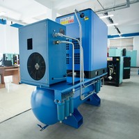Compresseur d'air à vis haute efficacité pour découpe laser et applications de fabrication métallique