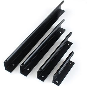 Maxery-tiradores modernos y sencillos de aluminio para muebles, manijas para muebles de cocina, para decoración del hogar - Product Image 1