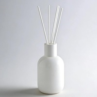 Diffuseur sans flamme en porcelaine gris moucheté, diffuseur en céramique écologique personnalisé pour la maison et le salon, cadeau pour les fêtes et les festivals