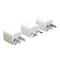 Chargeur mural USB, adaptateur bloc cube charge rapide 5W pour iPhone 14 13 12 11 Pro Max Mini R S 6 Plus IPad-Accessoires de voyage