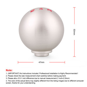 Palanca de Cambios Manual Más Vendida para Honda Civic/Fit/FD2 M10X1.5, Pomo de Palanca de Cambios para Automóvil - Product Image 4