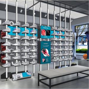 Nuovo Design Personalizzato di <span class=keywords><strong>Mobili</strong></span> Espositivi per Negozi di Scarpe Sportive, Arredamento per Catene di Negozi, Vetrine per Cosmetici, Espositori per Farmacie - Product Image 2