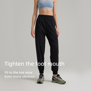 <span class=keywords><strong>Pantalon</strong></span> de jogging ample pour femme, respirant, séchage rapide, haute élasticité, <span class=keywords><strong>cargo</strong></span>, fitness, long, fin, été, extérieur, décontracté, survêtement - Product Image 3