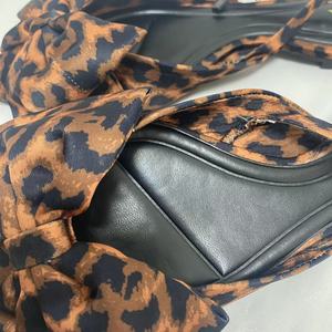 Sandalias de Mujer con Estampado de Leopardo, Nuevas Sandalias Planas con Punta en Pico, Sandalias de Verano para Mujer, Sandalias con Lazo, Zapatos de Mujer con Tira Trasera - Product Image 3