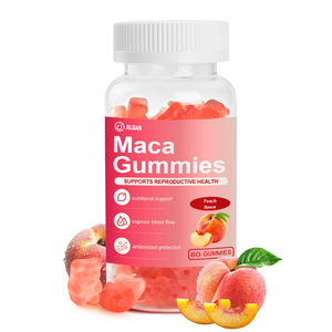 Gomitas de Raíz de Maca de Fábrica Ningbo, Servicio Integral, Vegetarianas, Sin OMG, Apoyan la Salud Reproductiva, <span class=keywords><strong>con</strong></span> Certificaciones ISO9001, ISO22000 y GMP - Product Image 1