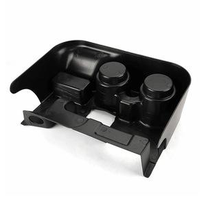 Portavasos Multifuncional para Dodge, Plástico, para Consola Central, Negro Gris SS281AZAA41019 - Product Image 4