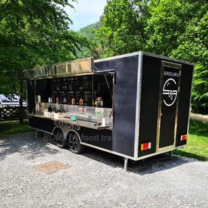 Kiosque de restauration rapide facile à déplacer, chariots de vente ambulante, vélos à <span class=keywords><strong>vendre</strong></span> - Product Image 5
