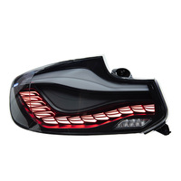Pour BMW Série 2 F22 F23 F87 : Feux arrière LED dynamiques à séquence de clignotement et feux stop, design écailles de dragon Venom, mise à niveau directe