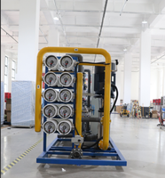 Planta de Desalinización de 50 T/H, Sistema de Tratamiento de Agua por Ósmosis Inversa de 50000 LPH para Agua de Alimentación de Calderas de Plantas de Energía, Estructura de Acero Inoxidable SS304, PLC Automático