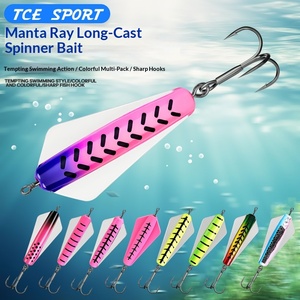 Leurre Vib en Acier Inoxydable et Plastique, Forme Raie Manta, Appât Artificiel Flottant pour Lancer Longue Distance, Type Insect King, en Forme de <span class=keywords><strong>Disque</strong></span>, pour Achigan, Rivière et Lac - Product Image 1