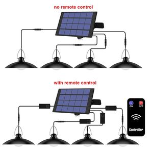 Lámpara Colgante Solar Moderna de 20 LED con 4 Cabezas, Cable de 3 Metros, Impermeable, <span class=keywords><strong>para</strong></span> Interiores y Exteriores, Decoración <span class=keywords><strong>para</strong></span> Porche, Jardín o <span class=keywords><strong>Cobertizo</strong></span> - Product Image 3