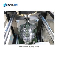 Machine de soufflage semi-automatique LS-B20L à 1 cavité pour préformes PET de 10L, 15L, 18L, 20L pour bouteilles d'eau et d'huile en plastique, conception personnalisée