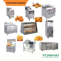 Freidora de Pollo a Presión Comercial, Equipo de Cocina Automático de Acero Inoxidable para Pollo Frito, para Restaurantes de Comida Rápida y Pollo