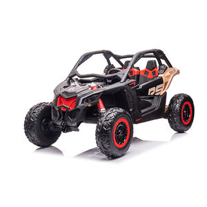Auto Elettrica Giocattolo <span class=keywords><strong>per</strong></span> Bambini DK-CA001, Avvio con <span class=keywords><strong>Un</strong></span> Solo Pulsante, Colore Arancione, 12V 4 Motori, Auto Cavalcabile <span class=keywords><strong>per</strong></span> Bambini - Product Image 5