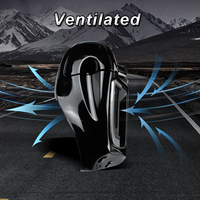 Boîte à gants ventilée inférieure pour moto avec éclairage LED, boîtes de lampe pour carénages de jambes, pour Harley Touring Electra Street Glide FLTRX 2014-2024