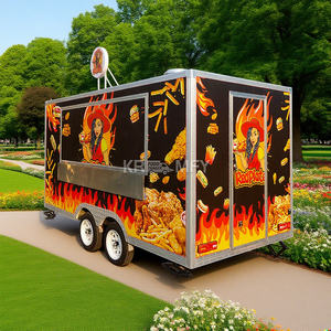 Remorque de qualité supérieure 2025, entièrement équipée, camion conteneur, bar, caravane avec cuisine - Product Image 4