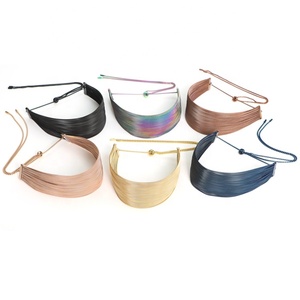 <span class=keywords><strong>Collier</strong></span> à chaîne ajustable en acier inoxydable plaqué or 18K PVD pour femmes, nouvelle collection - Product Image 6
