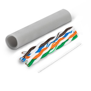 Cat5e 0.55mm Pure Copper Network <b>Cable</b> 305m PVC Jacket <b>Computer</b> Use Non Shielded - Product Image 3