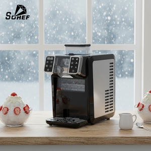 SOHEF Machine à glaçons et à smoothies professionnelle 2 en 1, réfrigérant R290, générateur de glace écologique, prix d'usine - Product Image 1