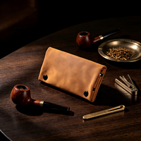Pochette à tabac en cuir PU suédé 160*85mm en gros |   Étui de rangement en papier personnalisé |   Vente en gros de produits OEM Yunang pour fumeurs