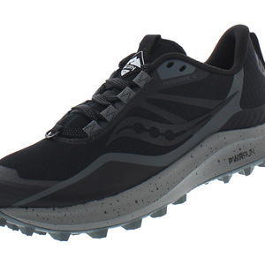 Scarpe da Donna Saucony Peregrine 12 Colore: Nero/Carbone |   100% Autentico - Product Image 3