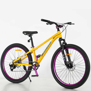 Bicicleta de Montaña <span class=keywords><strong>MTB</strong></span> de Alta Calidad con Cuadro de Acero de Alto <span class=keywords><strong>Carbono</strong></span> de 26 Pulgadas, 8 Velocidades y Cuatro Colores para Hombre - Product Image 1
