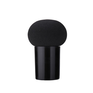 Mini fungo portatile Make Up soffio di polvere strumenti per il trucco tenuti in mano viso all'ingrosso testa tonda soffio di spugna cosmetico per il viso - Product Image 1
