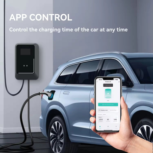 Cargador de Vehículos Eléctricos Inalámbrico Rápido de 7kw para el Hogar, Cargador de Pared para Autos Eléctricos, 32A Tipo 2, Estación de Carga AC - Product Image 5