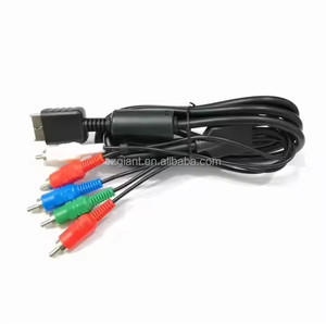 สายเคเบิลคอมโพเนนต์6FT 1.8เมตรสำหรับ Ps2 Ps3ทีวี <span class=keywords><strong>AV</strong></span> วิดีโออะนาล็อก <span class=keywords><strong>AV</strong></span> สายเคเบิลหลายช่องเป็น6FT 1.8เมตรสำหรับ Ps2 3 - Product Image 5