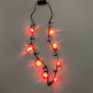 Perles lumineuses miniatures en plastique, décorations de Noël avec Père Noël et collier lumineux <span class=keywords><strong>LED</strong></span> pour les fêtes de Noël et du Nouvel An - Product Image 4
