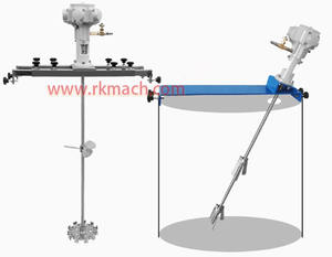 25 gallons 100L acier inoxydable Sus304 liquide pneumatique, agitateur de mélange chimique alimentaire agitateur mélangeur d'air - Product Image 4