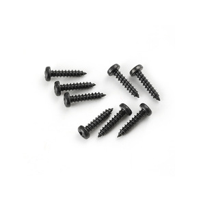 สกรูเกลียวปล่อยหัวกลมสีดำ เกรด 8.8 ความแข็งแรงสูง สำหรับงานก่อสร้างโลหะ - Product Image 1