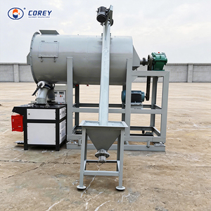 Mezcladora Horizontal Integrada con Alimentación Automática, Mezcladora de Polvo, Máquinas Industriales para Mortero Seco, Mezcladora de Eje Único para Materiales a Granel - Product Image 3