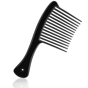 Grand peigne démêlant à dents larges, peigne à dents épaisses pour la douche, peignes de salon pour femmes et hommes, pour le coiffage des cheveux - Product Image 1
