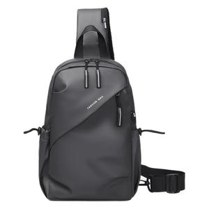 Men's Crossbody <b>Bag</b> Oxford Cloth Waterproof Chest <b>Bag</b> For Everyday Use Spring 2025 Gray <b>Black</b> Blue - Product Image 4