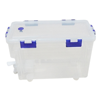 Distributeur de boissons extérieur portable en plastique grande capacité, personnalisable OEM/ODM, avec robinet – Options de moulage par injection sur mesure