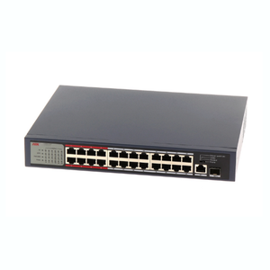 Switch POE no gestionado de 24 puertos Fast Ethernet HIK DS-3E0326P-E/M(C) - Product Image 1